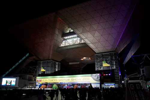 東京モーターショー2011 ビックサイト外観 東京モーターショー2011 ビックサイト外観
