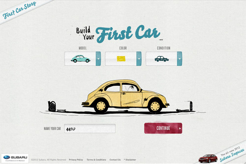 Subaru - First Car Story Subaru - First Car Story