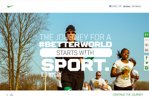Nike Better World - The Journey Nike Better World - The Journey