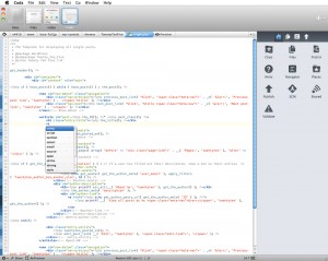 Coda ウィンドウ-phpファイル Coda ウィンドウ-phpファイル