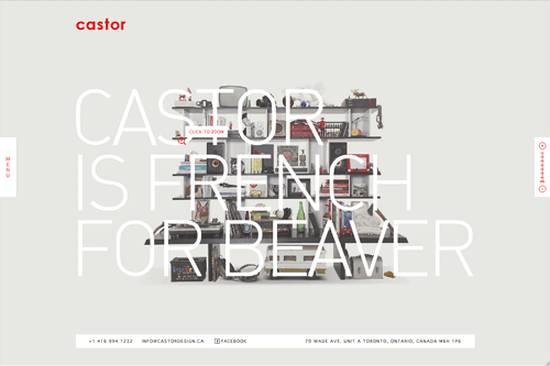 CASTOR IS A MULTIDISCIPLINARY DESIGN STUDIO CASTOR IS A MULTIDISCIPLINARY DESIGN STUDIO