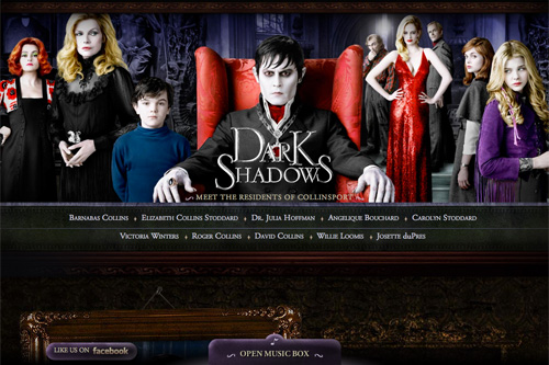 DARK SHADOWS | MEET THE RESIDENTS OF COLLINSPORT DARK SHADOWS | MEET THE RESIDENTS OF COLLINSPORT