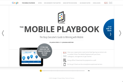 The Mobile Playbook The Mobile Playbook