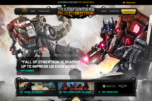 Transformers: Fall of Cybertron Transformers: Fall of Cybertron