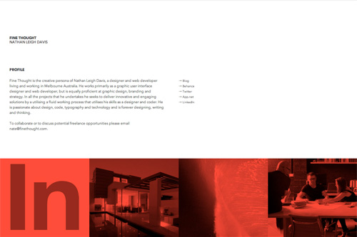 Fine Thought | Nathan Leigh Davis Fine Thought | Nathan Leigh Davis