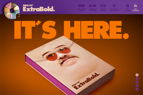 ExtraBold. | It's here | Serial Cut™ ExtraBold. | It's here | Serial Cut™