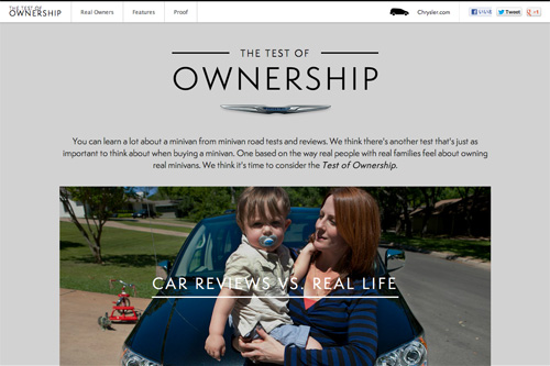 Chrysler: Test Of Ownership Chrysler: Test Of Ownership