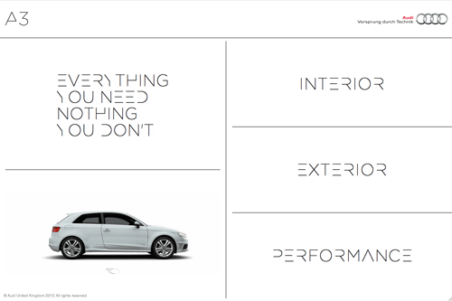 The New Audi A3 - Everything You Need, Nothing You Don’t The New Audi A3 - Everything You Need, Nothing You Don’t