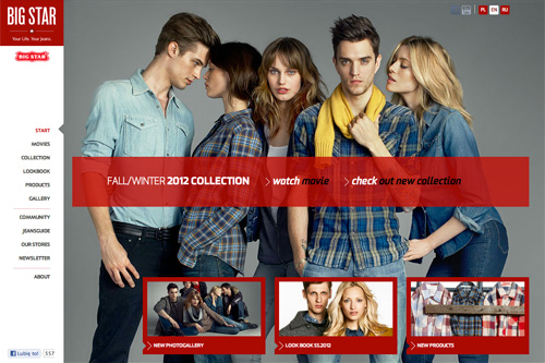 Big Star FW12 - Start Big Star FW12 - Start