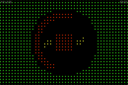 FIELD - An audiovisual experiment powered by movement. FIELD - An audiovisual experiment powered by movement.