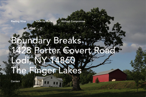 Boundary Breaks Vineyard Boundary Breaks Vineyard