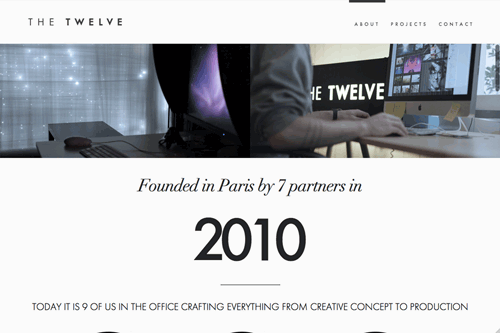 The Twelve - studio créatif | The Twelve - 2013 The Twelve - studio créatif | The Twelve - 2013