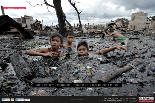 Reporters Whithout Borders - VOICELESS EYES Reporters Whithout Borders - VOICELESS EYES