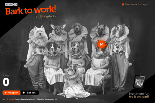 Bark to work by Dogstudio Bark to work by Dogstudio