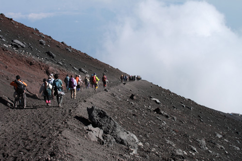 富士山 須走・吉田口下山ルート
