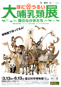 大哺乳類展−陸のなかまたち ポスター 大哺乳類展−陸のなかまたち ポスター
