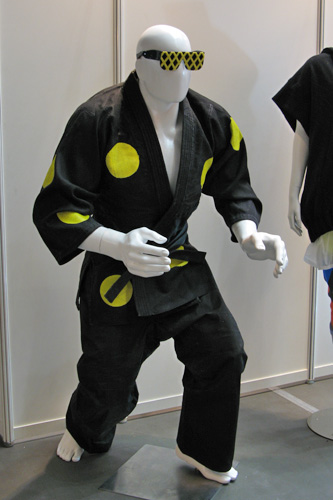 黒の柔道着