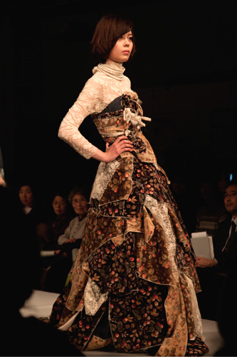 桑沢2011 ファッションショー2