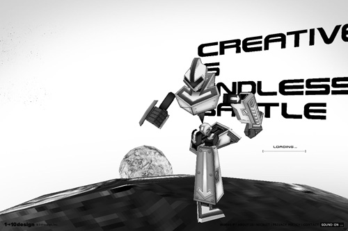CREATIVE IS ENDLESS BATTLE － 1→10design, Inc.