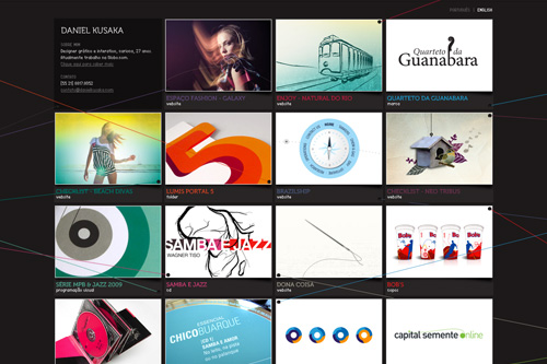 Daniel Kusaka - designer gráfico | designer interativo | portfolio online