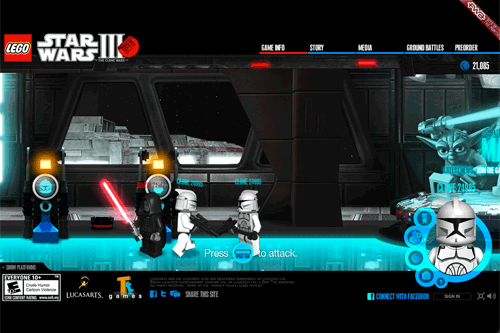LEGO® Star Wars III: The Clone Wars LEGO® Star Wars III: The Clone Wars
