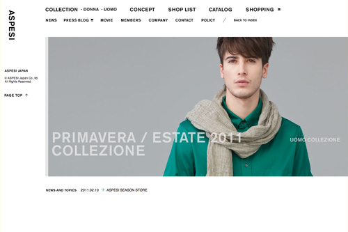 ASPESI OFFICIAL SITE ASPESI OFFICIAL SITE