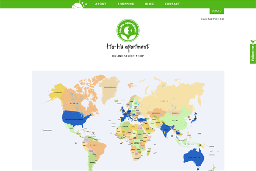 Ha-Ha apartment ONLINE SELECT SHOP Ha-Ha apartment ONLINE SELECT SHOP