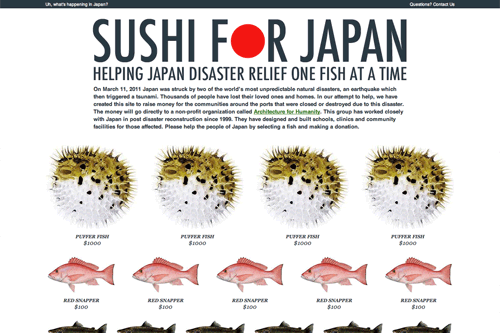 Sushi for Japan Sushi for Japan