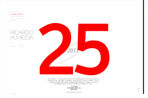 Ricardo Almeida - 25 anos Ricardo Almeida - 25 anos