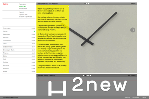 Optimo Type Foundry