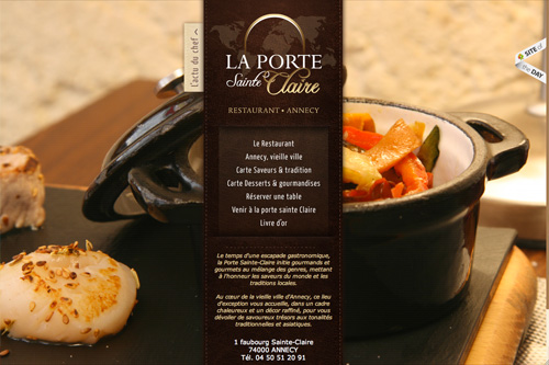 RESTAURANT PORTE SAINTE CLAIRE ANNECY - Saint valentin RESTAURANT PORTE SAINTE CLAIRE ANNECY - Saint valentin