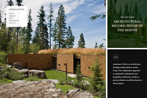 Andersson-Wise Architects | An Austin, Texas based Architecture & Design Studio