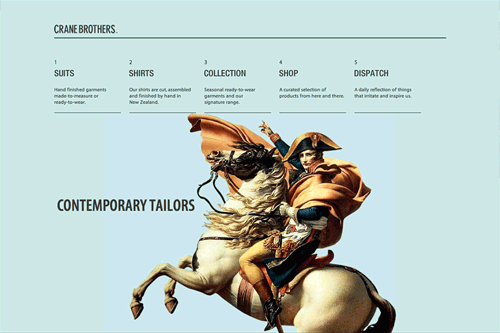 Contemporary New Zealand Tailors Contemporary New Zealand Tailors