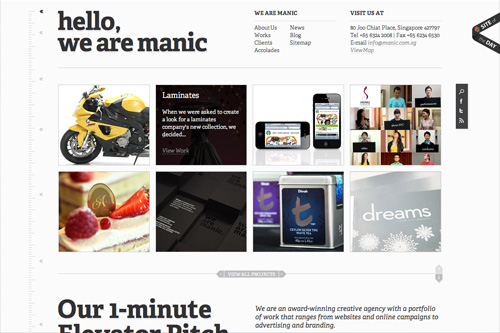 Manic Design: Singapore web + print design agency Manic Design: Singapore web + print design agency