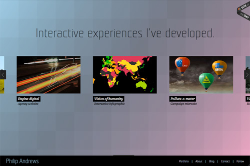 Philip Andrews // Freelance Flash & HTML5 developer // Melbourne, Australia