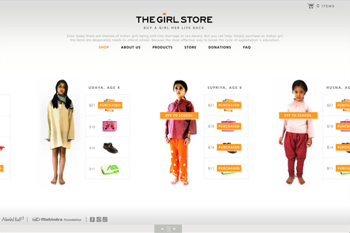 The Girl Store: Buy a Girl Her Life Back The Girl Store: Buy a Girl Her Life Back