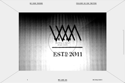 WE ARE building a digital design studio