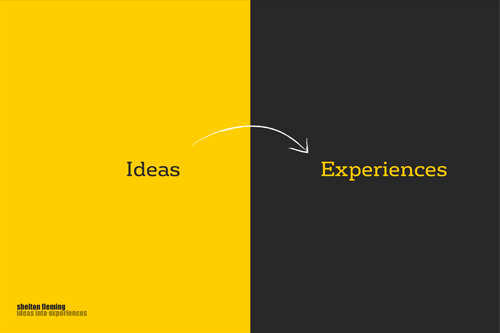 Shelton Fleming | Ideas into experiences