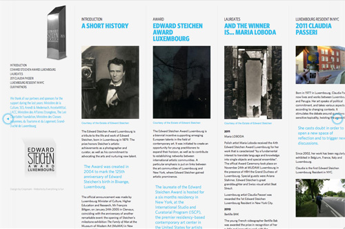 Edward Steichen Award Luxembourg Edward Steichen Award Luxembourg