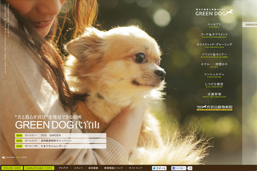 犬と暮らす”喜び”を発見できる場所 GREEN DOG 代官山