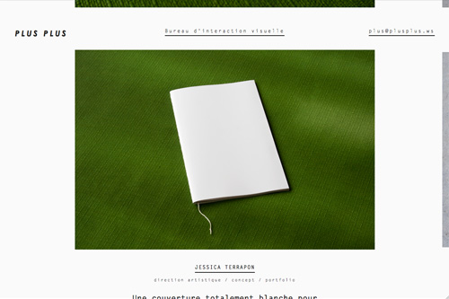 Plus Plus — Bureau d'interaction visuelle